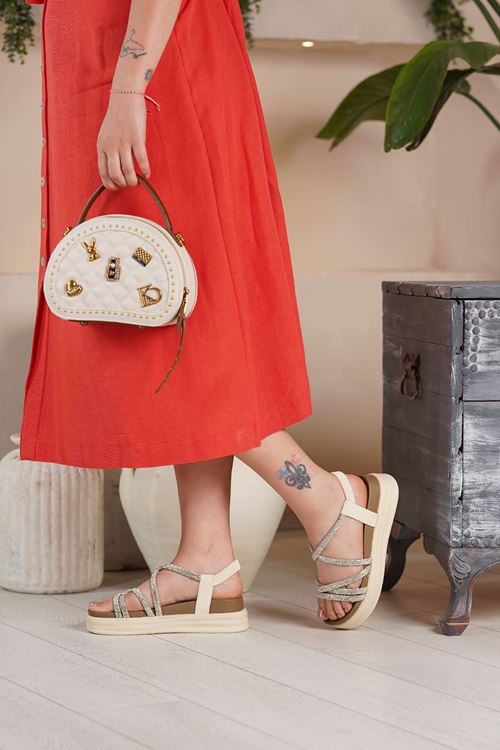 LİZSHOE KADIN SANDALET VYGR 14425Y