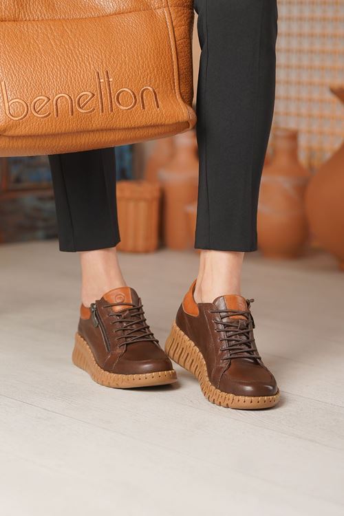 MAMMAMİA HAKİKİ DERİ KADIN AYAKKABI 26525K