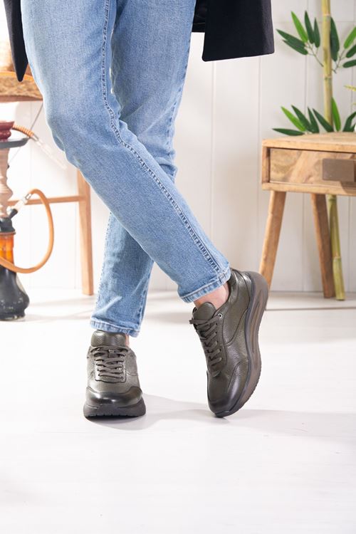 ALBERTO ROSSİ HAKİKİ DERİ ERKEK SPOR AYAKKABI M358023Y