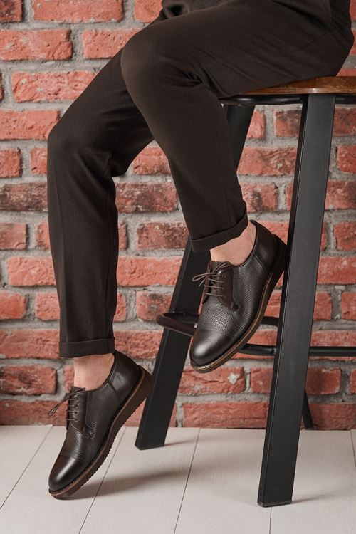 LİZSHOE HAKİKİ DERİ ERKEK GÜNLÜK AYAKKABI MDGN 216225Y