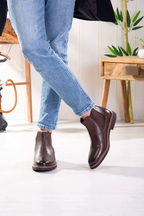 LİZSHOE HAKİKİ DERİ ERKEK GÜNLÜK BOT KRY 850023K