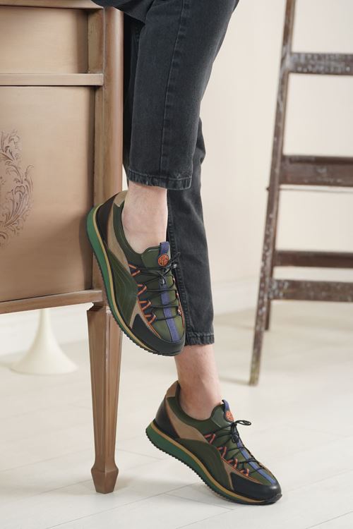 LİZSHOE HAKİKİ DERİ ERKEK SPOR AYAKKABI 2539324K