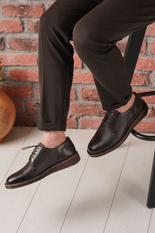 LİZSHOE HAKİKİ DERİ ERKEK GÜNLÜK AYAKKABI MDGN 216225Y