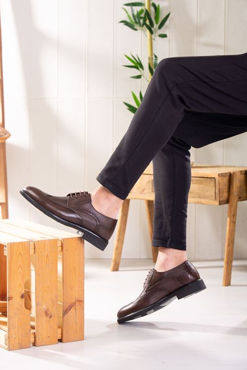 LİZSHOE HAKİKİ DERİ ERKEK KLASİK AYAKKABI PPT 632623Y