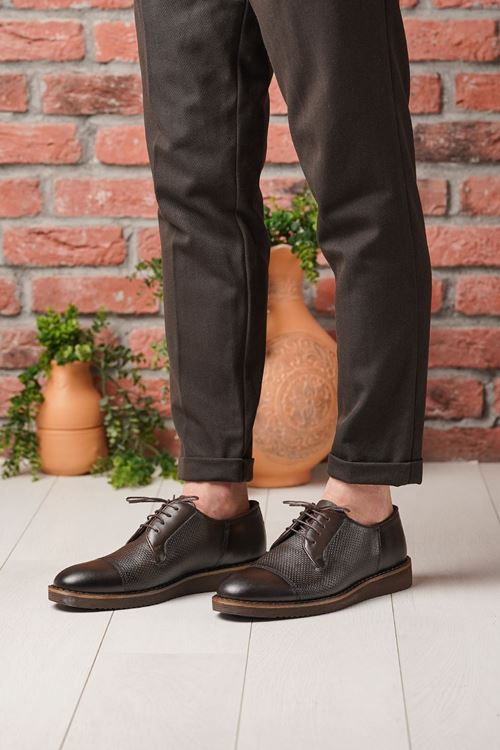 LİZSHOE HAKİKİ DERİ ERKEK GÜNLÜK AYAKKABI MDGN 216225Y