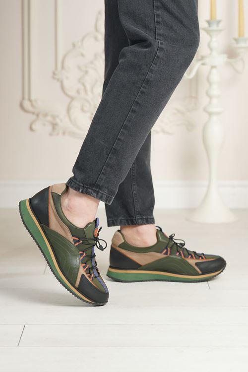 LİZSHOE HAKİKİ DERİ ERKEK SPOR AYAKKABI 2539324K