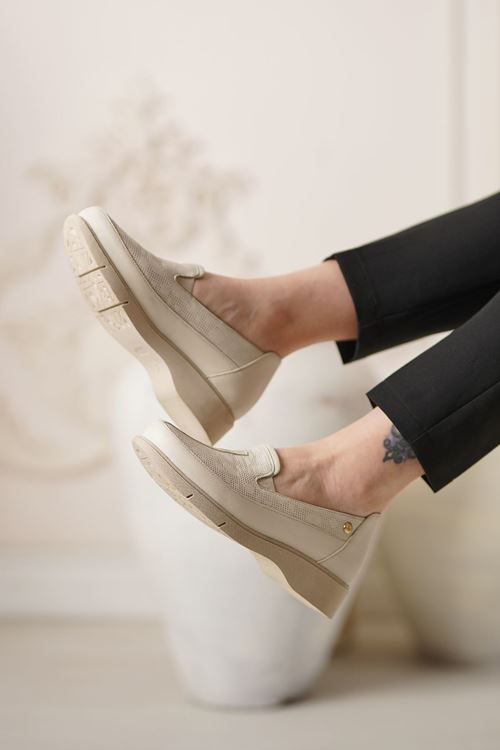 MAMMAMİA HAKİKİ DERİ KADIN GÜNLÜK AYAKKABI 363025Y