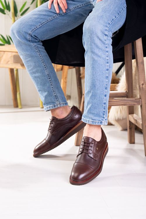 LİZSHOE HAKİKİ DERİ ERKEK GÜNLÜK AYAKKABI PPT 585223Y