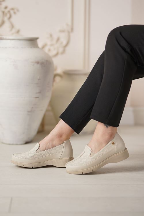 MAMMAMİA HAKİKİ DERİ KADIN GÜNLÜK AYAKKABI 363025Y