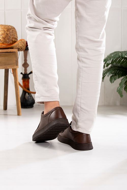 LİZSHOE HAKİKİ DERİ ERKEK GÜNLÜK AYAKKABI B.ROSSİ 73624Y