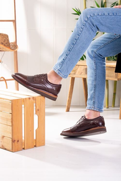 LİZSHOE HAKİKİ DERİ ERKEK GÜNLÜK AYAKKABI PPT 585223Y