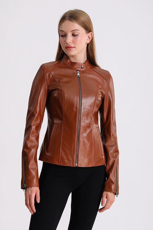 LİZ LEATHER KADIN DERİ MONT 202