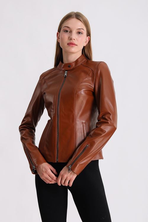 LİZ LEATHER KADIN DERİ MONT 202