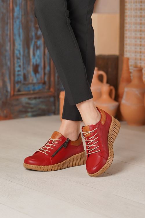 MAMMAMİA HAKİKİ DERİ KADIN AYAKKABI 26525K