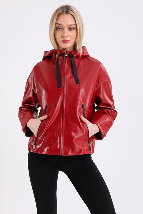 LİZ LEATHER KADIN DERİ MONT B02