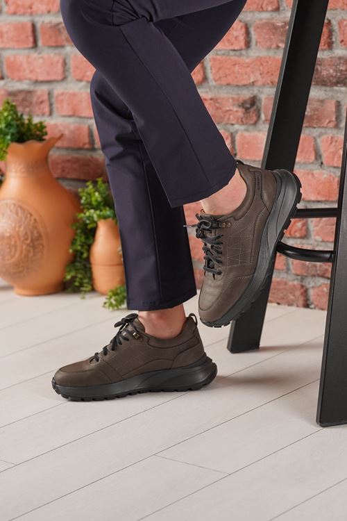DR.FLEXER HAKİKİ DERİ ERKEK GÜNLÜK AYAKKABI 02524124K