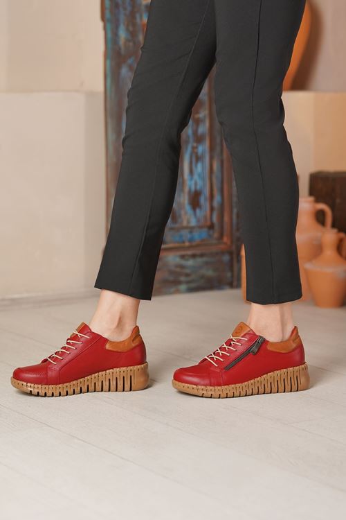 MAMMAMİA HAKİKİ DERİ KADIN AYAKKABI 26525K