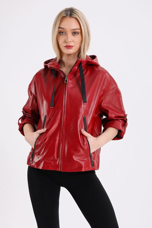 LİZ LEATHER KADIN DERİ MONT B02