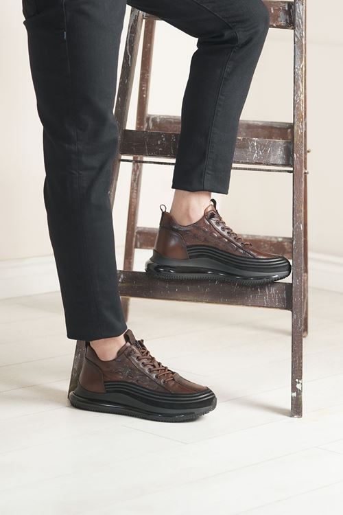 LİZSHOE HAKİKİ DERİ ERKEK GÜNLÜK AYAKKABI VYGR E05324K