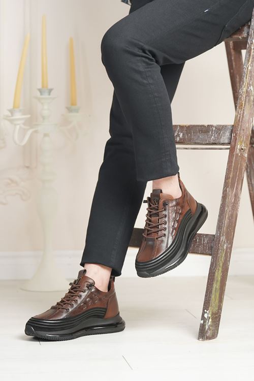 LİZSHOE HAKİKİ DERİ ERKEK GÜNLÜK AYAKKABI VYGR E05324K