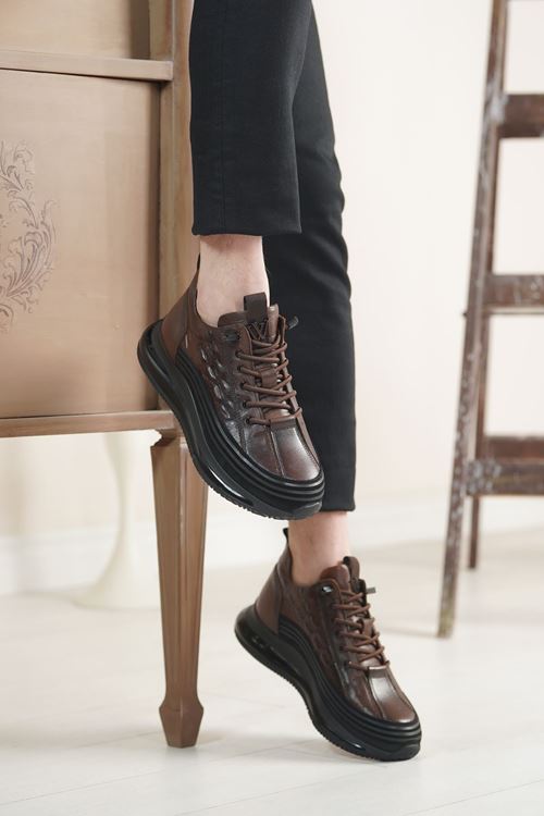 LİZSHOE HAKİKİ DERİ ERKEK GÜNLÜK AYAKKABI VYGR E05324K