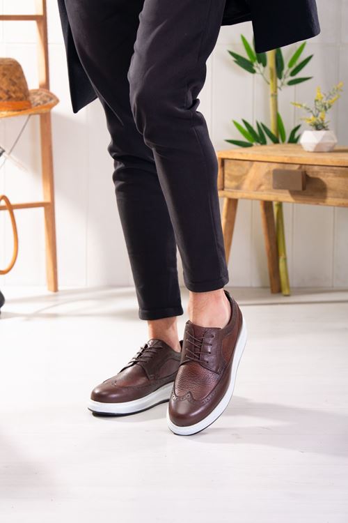 LİZSHOE HAKİKİ DERİ ERKEK SPOR AYAKKABI VYGR 314723Y