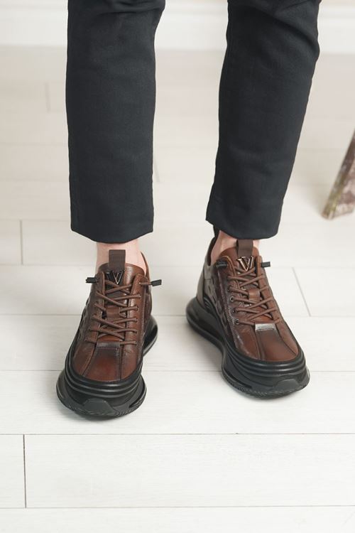 LİZSHOE HAKİKİ DERİ ERKEK GÜNLÜK AYAKKABI VYGR E05324K