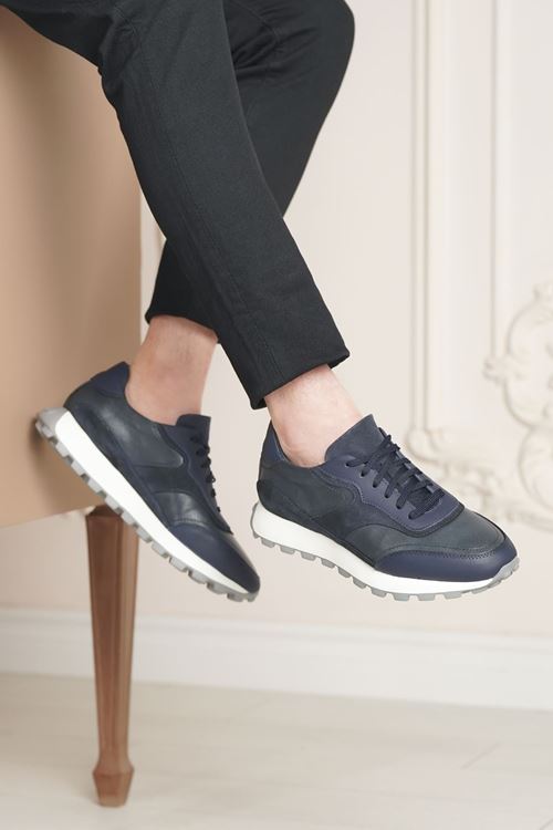 LİZSHOE HAKİKİ DERİ ERKEK GÜNLÜK AYAKKABI BFN 75724K