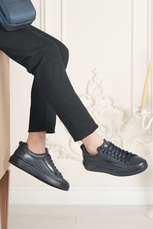 LİZSHOE HAKİKİ DERİ ERKEK GÜNLÜK AYAKKABI BFN 87524K