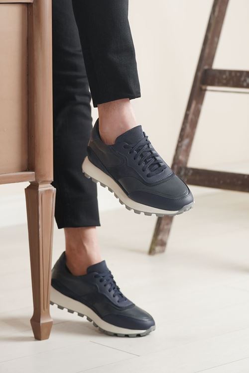 LİZSHOE HAKİKİ DERİ ERKEK GÜNLÜK AYAKKABI BFN 75724K