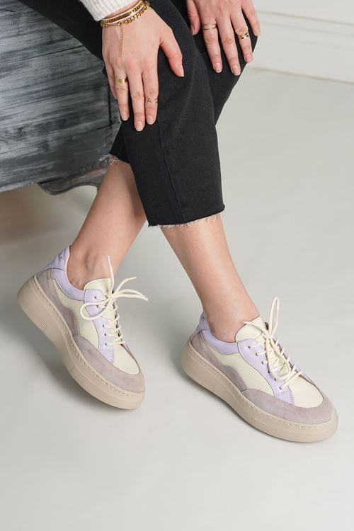 MAXİMİNO HAKİKİ DERİ KADIN SPOR AYAKKABI 421624Y