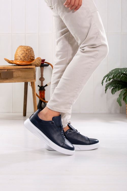 FOOTCAP HAKİKİ DERİ ERKEK GÜNLÜK AYAKKABI 354424Y