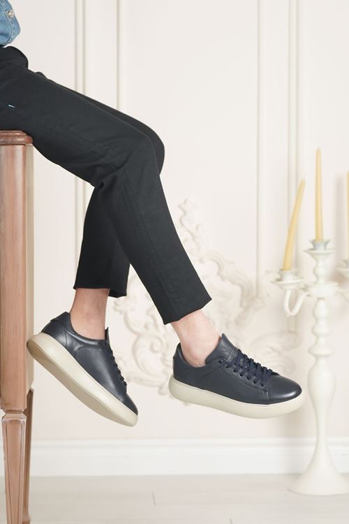 FOOTCAP HAKİKİ DERİ ERKEK GÜNLÜK AYAKKABI 420324K