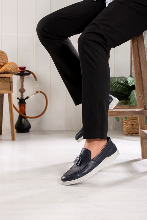 LİZSHOE HAKİKİ DERİ ERKEK GÜNLÜK AYAKKABI VYGR 5606-124Y