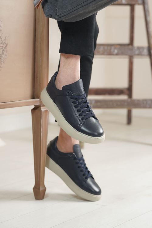 FOOTCAP HAKİKİ DERİ ERKEK GÜNLÜK AYAKKABI 420324K