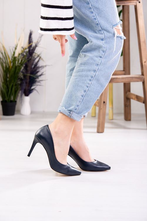 LİZSHOE HAKİKİ DERİ KADIN STİLETTO AKB 429225Y
