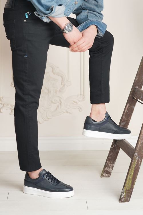 LİZSHOE HAKİKİ DERİ ERKEK GÜNLÜK AYAKKABI BFN 103024K