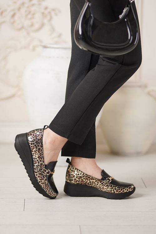 MAMMAMİA HAKİKİ DERİ KADIN GÜNLÜK AYAKKABI 355525Y