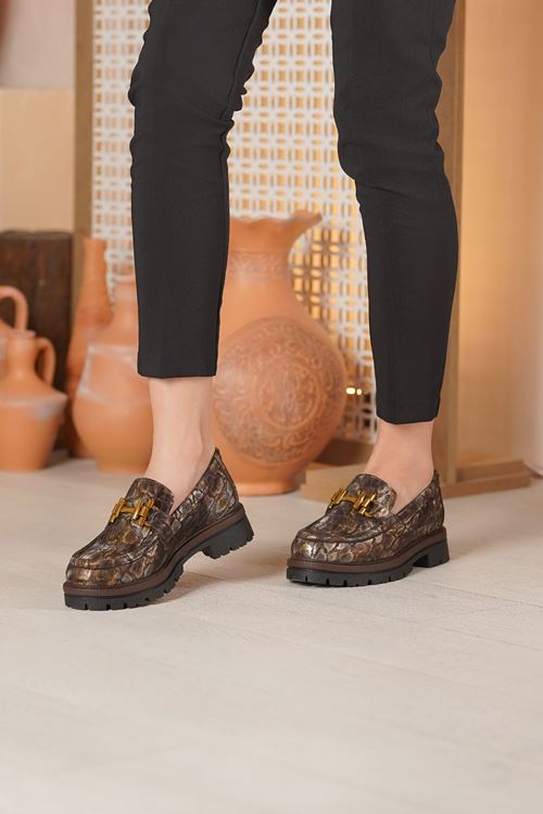 MAMMAMİA HAKİKİ DERİ KADIN AYAKKABI 319525K