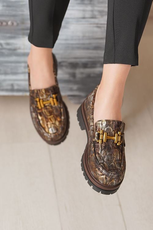 MAMMAMİA HAKİKİ DERİ KADIN AYAKKABI 319525K