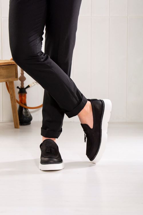 LİZSHOE HAKİKİ DERİ ERKEK GÜNLÜK AYAKKABI EK HONG 24Y