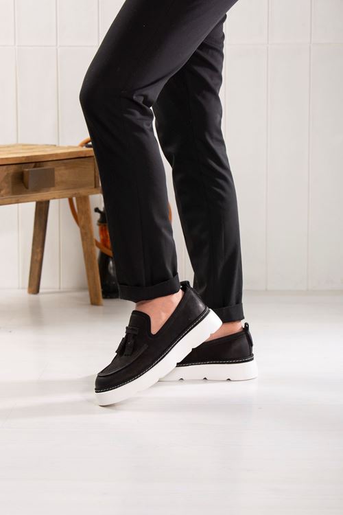 LİZSHOE HAKİKİ DERİ ERKEK GÜNLÜK AYAKKABI EK HONG 24Y