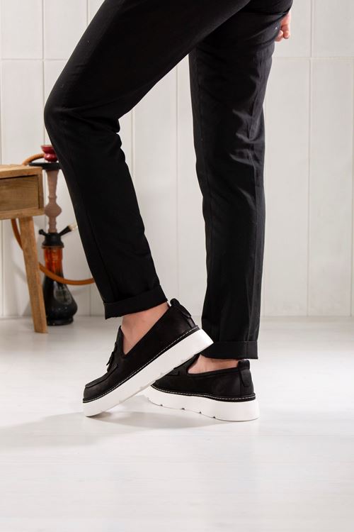 LİZSHOE HAKİKİ DERİ ERKEK GÜNLÜK AYAKKABI EK HONG 24Y