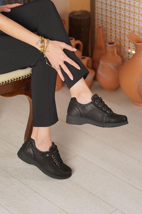 MAMMAMİA HAKİKİ DERİ KADIN AYAKKABI 353025K