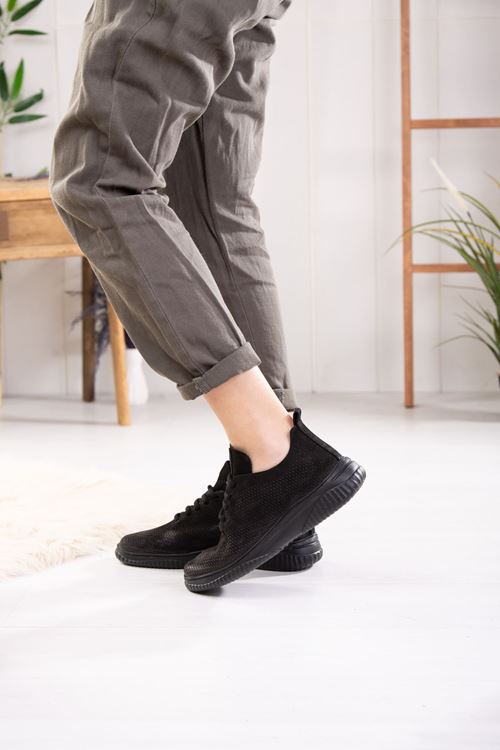 MAMMAMİA HAKİKİ DERİ KADIN GÜNLÜK AYAKKABI 389024Y