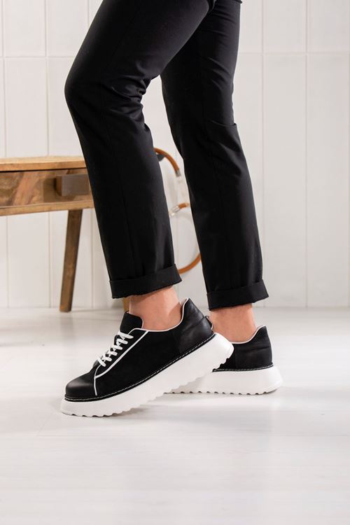 LİZSHOE HAKİKİ DERİ ERKEK GÜNLÜK AYAKKABI EK VARDE 24Y