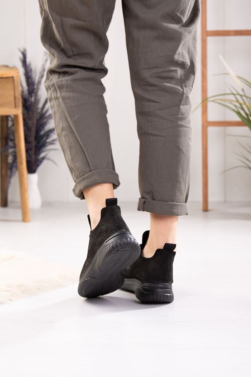 MAMMAMİA HAKİKİ DERİ KADIN GÜNLÜK AYAKKABI 389024Y