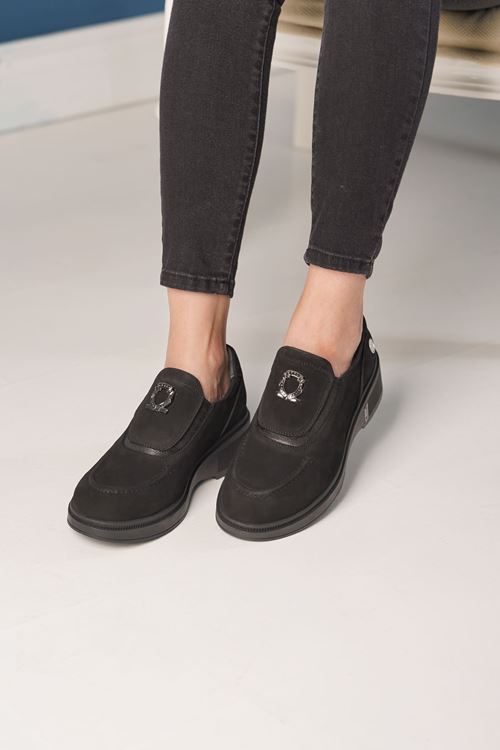 MAMMAMİA HAKİKİ DERİ KADIN AYAKKABI 710525K