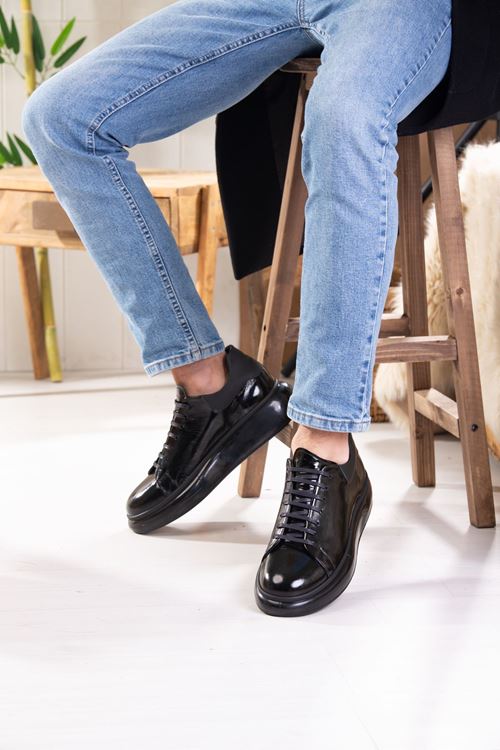 LİZSHOE HAKİKİ DERİ ERKEK GÜNLÜK AYAKKABI PİK 101223K