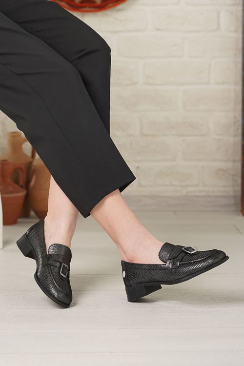 MAMMAMİA HAKİKİ DERİ KADIN GÜNLÜK AYAKKABI 729525Y